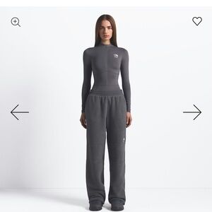 SKIMS Women's Gray Track Pants